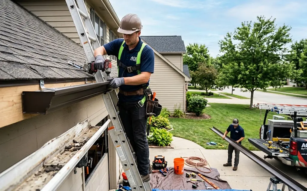 Gutter Repairs and Replacement in Melbourne